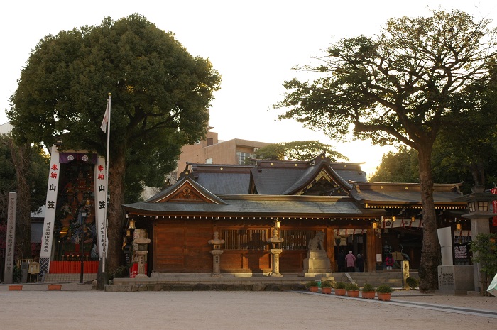 櫛田神社、引き